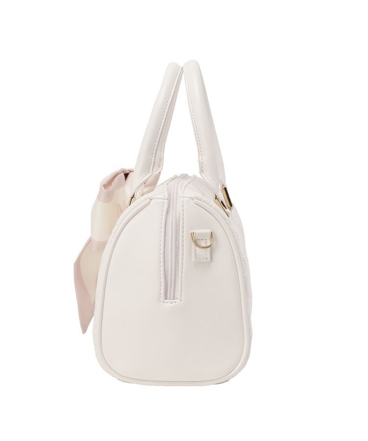 Maison de FLEUR「【スカーフ付き/2Way】リボンキルティング2Wayボストン」|ハンドバッグ|
