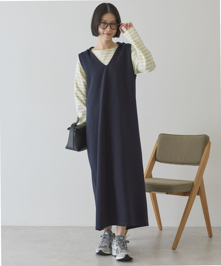 AMERICAN HOLIC「スキッパーポンチパーカーワンピース」|ワンピース|