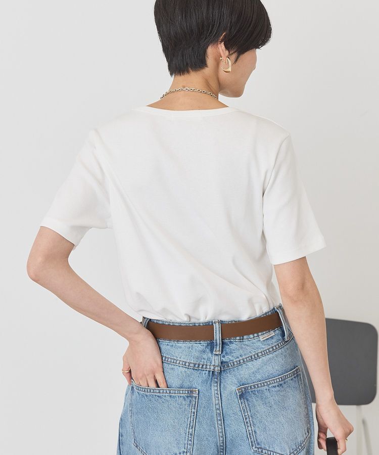 AMERICAN HOLIC「【2点セット】半袖Tシャツ＋チュールビスチェ」|Tシャツ・カットソー|