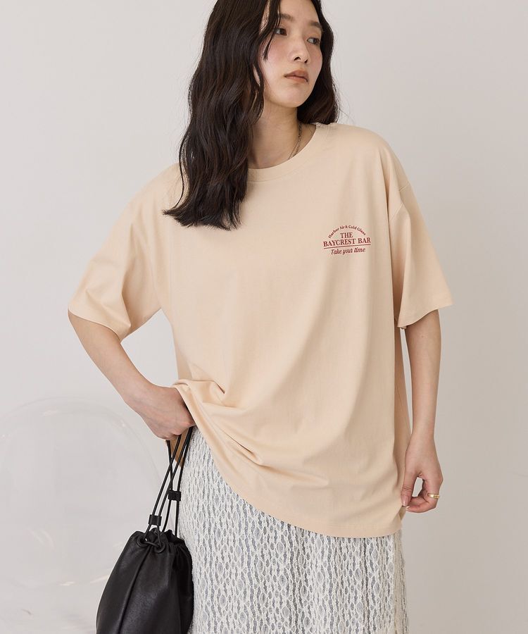 AMERICAN HOLIC「BARロゴプリントTシャツ」|Tシャツ・カットソー|