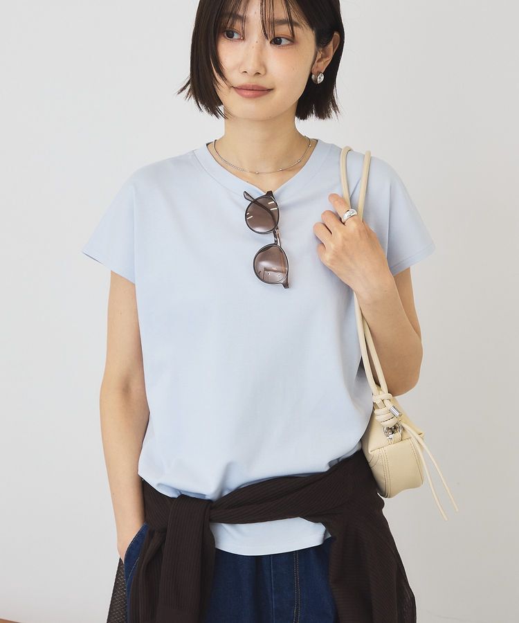 AMERICAN HOLIC「【抗菌防臭】フレンチスリーブプルオーバー」|Tシャツ・カットソー|