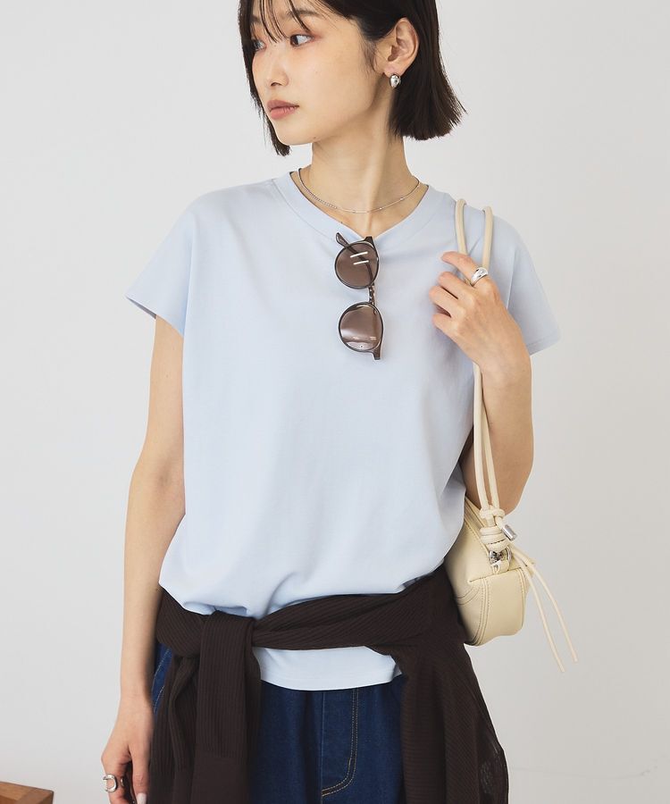 AMERICAN HOLIC「【抗菌防臭】フレンチスリーブプルオーバー」|Tシャツ・カットソー|
