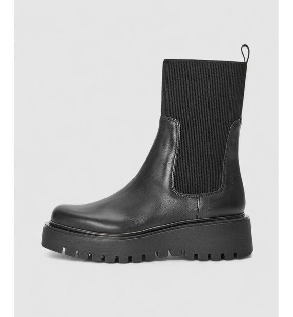 allureville「【allureville&times;CORSO ROMA 9】サイドゴアショートブーツ」|ロングブーツ|