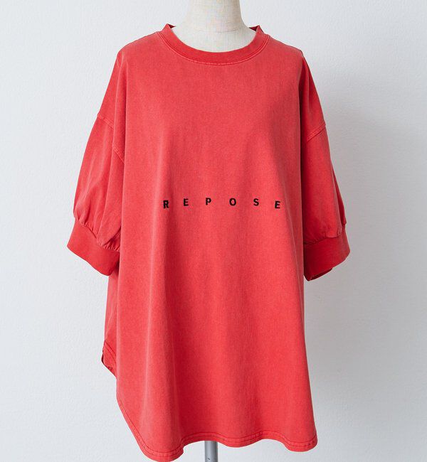  「【＠yns628企画】ロゴ刺繍&times;プリント チュニックTシャツ」|プルオーバー|