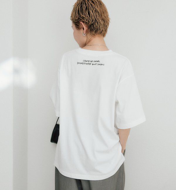  「【＠kokiminitaコラボ】ロゴプリント&times;ロゴ刺繍Tシャツ」|プルオーバー|