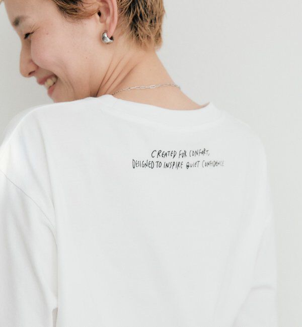  「【＠kokiminitaコラボ】ロゴプリント&times;ロゴ刺繍Tシャツ」|プルオーバー|