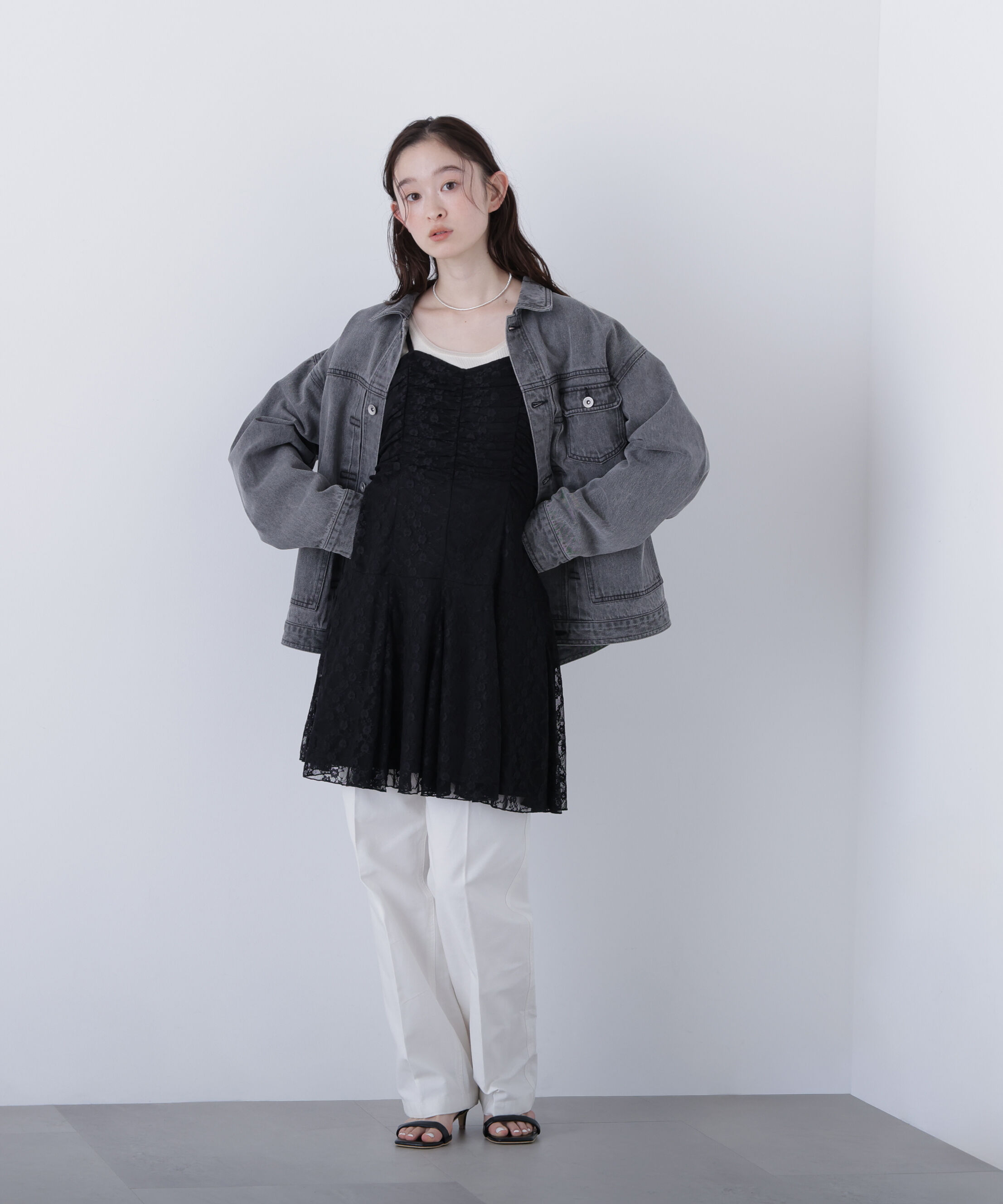  「〈N.〉オーバーデニムブルゾン」|その他|
