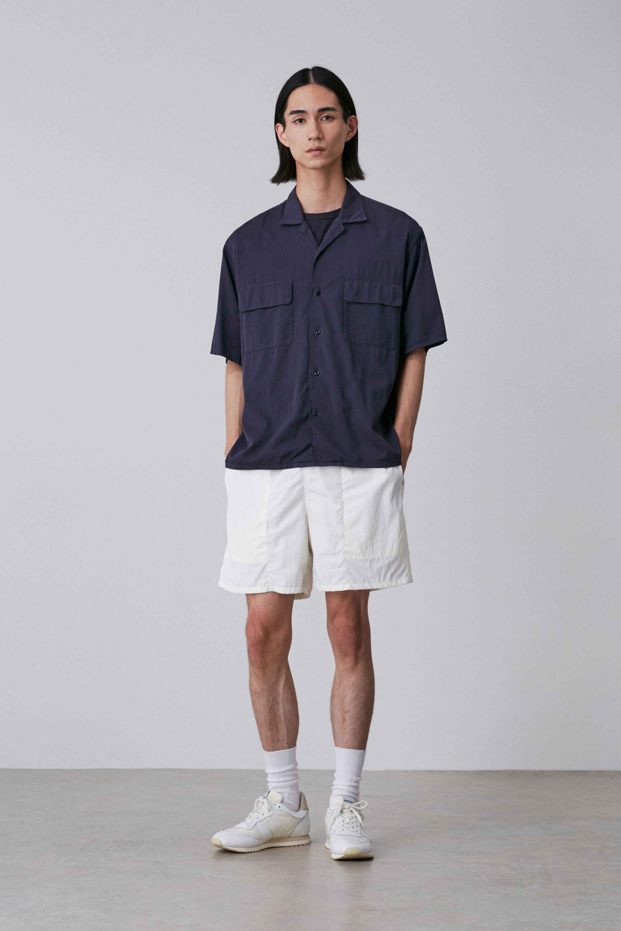 YLEVE 「Ｙ / RECYCLE NYLON MIX TAFFETA SHORTS」|その他|ホワイト