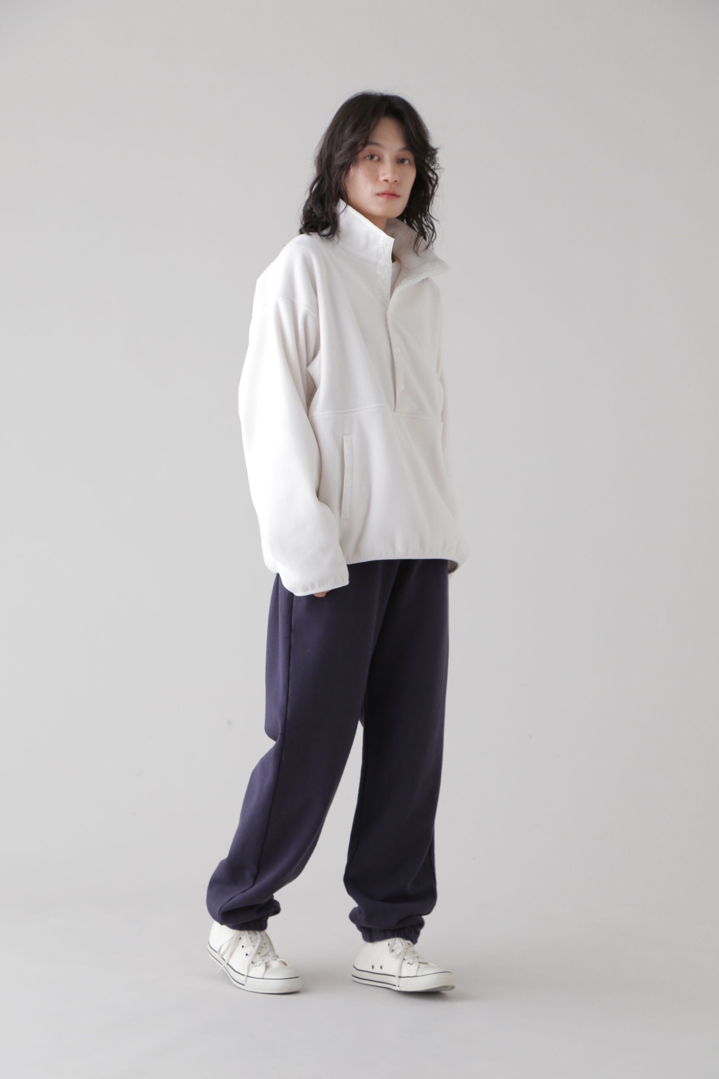YLEVE 「Ｙ / RECYCLE POLYESTER FLEECE BZ」|ブルゾン・スタジャン|
