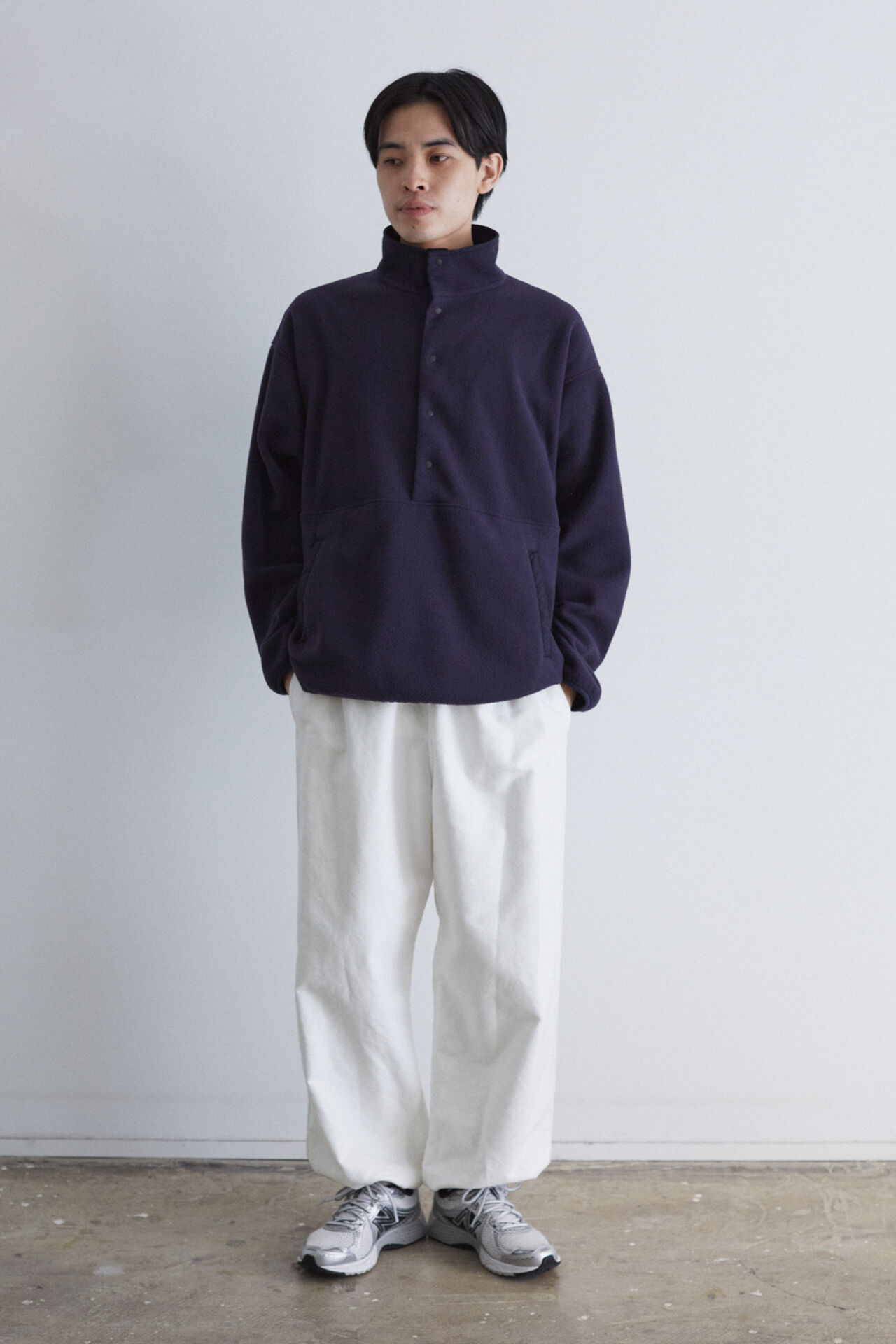 YLEVE 「Ｙ / RECYCLE POLYESTER FLEECE BZ」|ブルゾン・スタジャン|