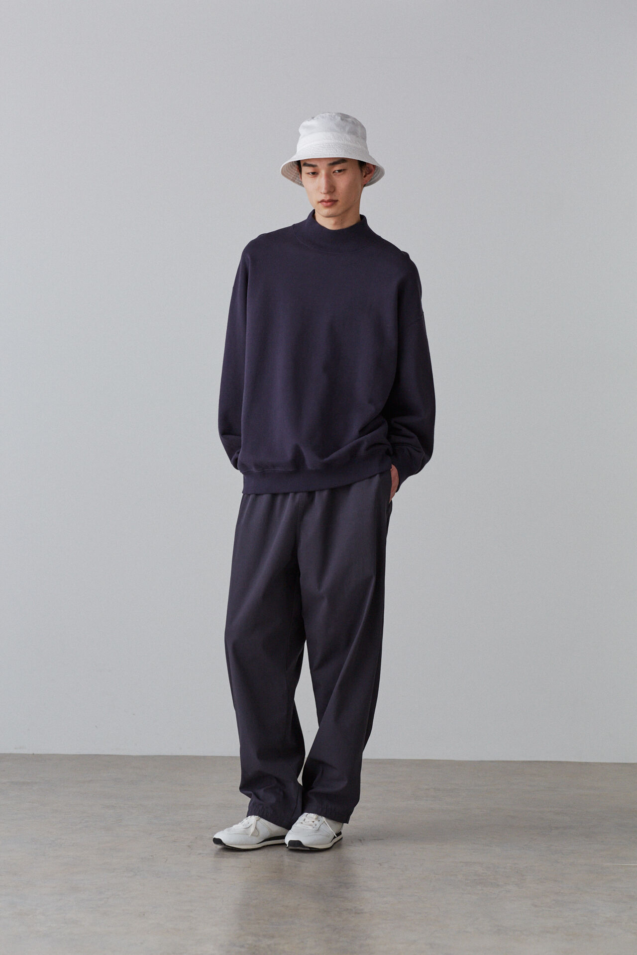 YLEVE 「Ｙ / ORGANIC COTTON BLEND HEAVY WEIGHT FLEECE TURTLE NECK」|Tシャツ・カットソー|