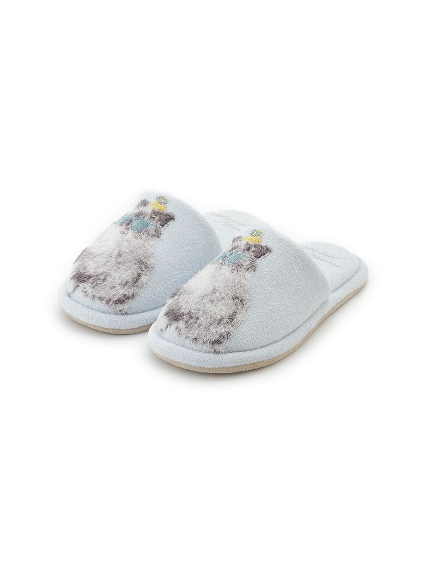 SNIDEL HOME「セレブバスキャットニットルームシューズ」|ルームシューズ|LBLU
