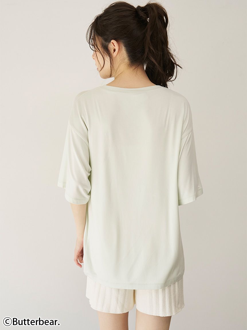 SNIDEL HOME「【BUTTERBEAR】【接触冷感】Ｔシャツ」|ルームウェア|