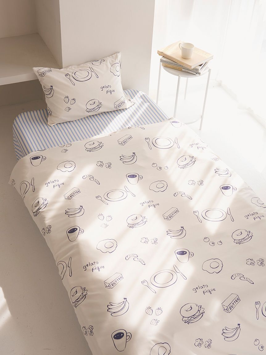 gelato pique Sleep「【Sleep】モーニング柄 ３点セット（シングル）」|その他|