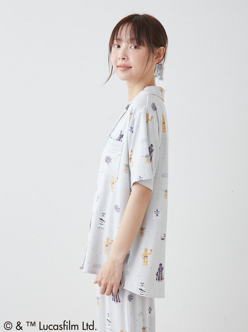 gelato pique「【STAR WARS】【レディース】総柄シャツ」|ルームウェア|