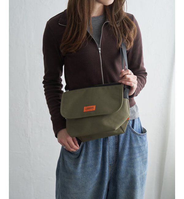 ikka「UNIVERSAL OVERALL ユニバーサルオーバーオール 撥水フラップジップショルダーバッグ」|その他|
