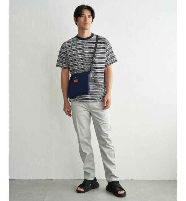 ikka「【お得だ値】冷感コットンドロストボーダーTシャツ」|Tシャツ・カットソー|
