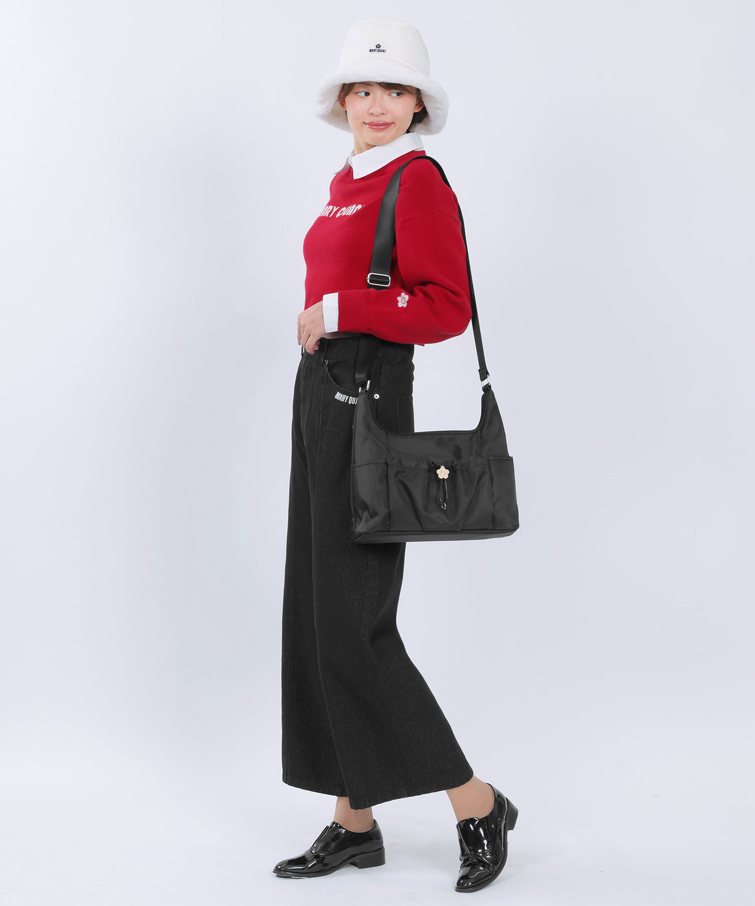 MARY QUANT「デイジードロストポケット ショルダー」|ショルダー・メッセンジャー|