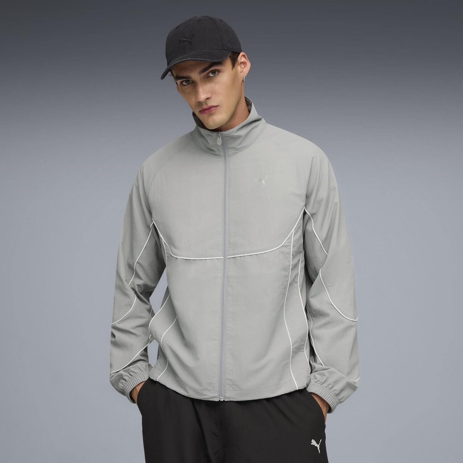 PUMA「【PUMA ｳｪｱ】M PUMATECH-X TRACK JACKET WV」|ポロシャツ|