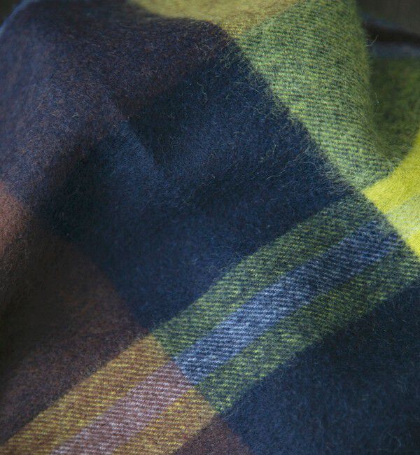 quaranciel「quaranciel: カシミヤ ミックス チェック ストール 25AW」|ストール|
