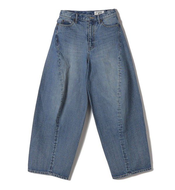 SHIPS for women「【SHIPS別注】BIT BLUE:バレル レック デニム パンツ」|デニム|