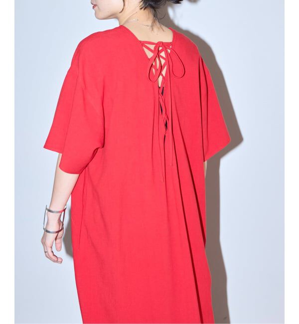  「LACE UP DRESS：ワンピース」|ワンピース|