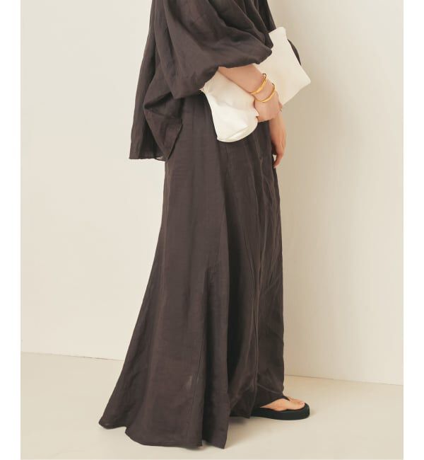 Plage「RAMY LINEN TACK スカート」|スカート|