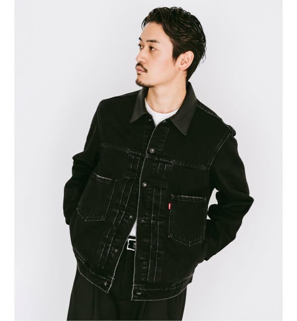 EDIFICE「《追加予約》Levi&rsquo;s(リーバイス) 別注 2nd Type トラッカー ジャケット」|デニムジャケット|