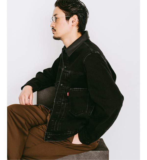 EDIFICE「《追加予約》Levi&rsquo;s(リーバイス) 別注 2nd Type トラッカー ジャケット」|デニムジャケット|