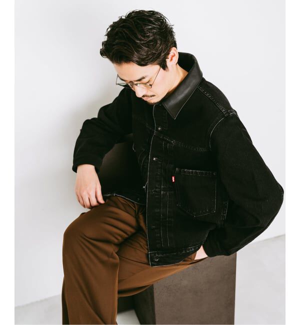 EDIFICE「《追加予約》Levi&rsquo;s(リーバイス) 別注 2nd Type トラッカー ジャケット」|デニムジャケット|