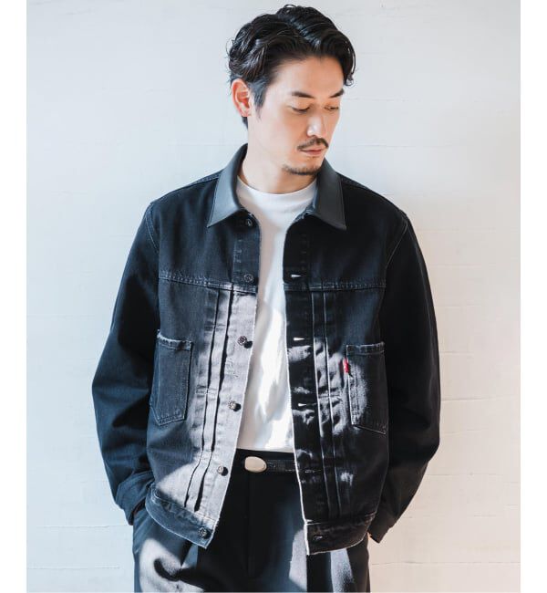 EDIFICE「《追加予約》Levi&rsquo;s(リーバイス) 別注 2nd Type トラッカー ジャケット」|デニムジャケット|