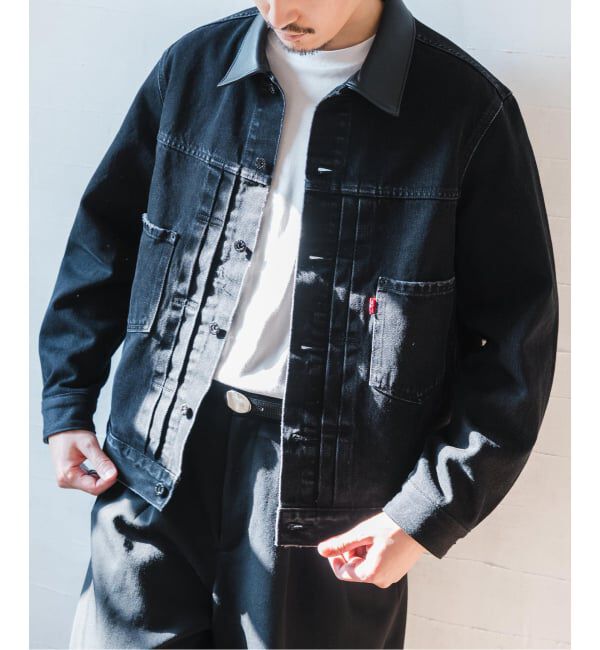 EDIFICE「《追加予約》Levi&rsquo;s(リーバイス) 別注 2nd Type トラッカー ジャケット」|デニムジャケット|