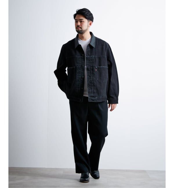 EDIFICE「《追加予約》Levi&rsquo;s(リーバイス) 別注 2nd Type トラッカー ジャケット」|デニムジャケット|