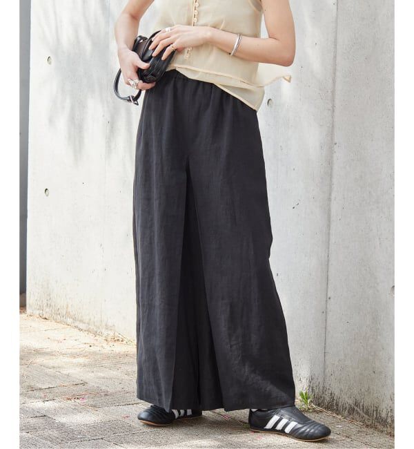 JOURNAL STANDARD「《WEB限定追加2》リネン タックキュロット」|その他|