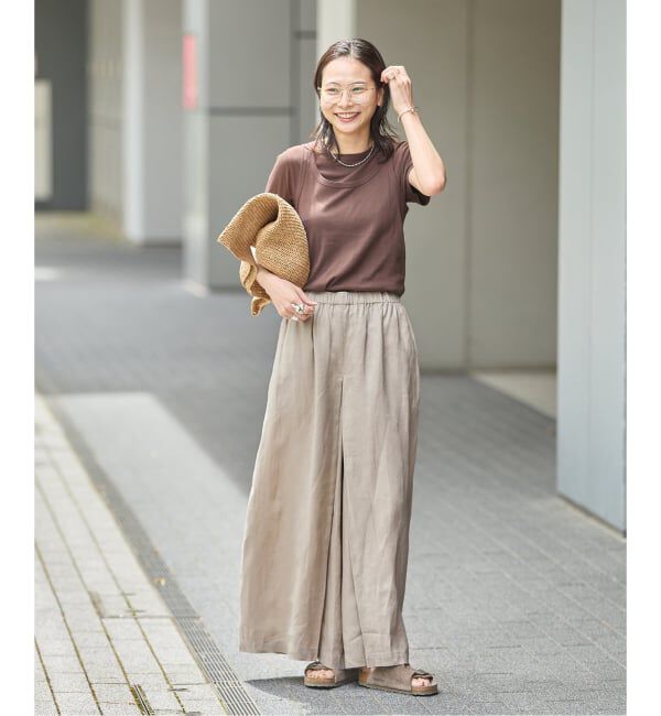 JOURNAL STANDARD「《WEB限定追加2》リネン タックキュロット」|その他|