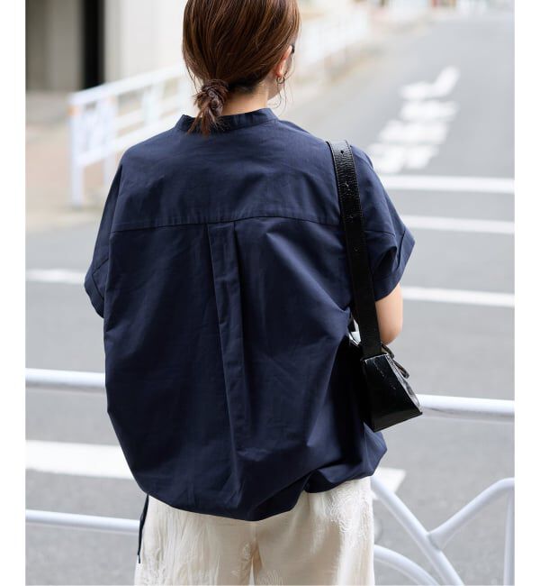 JOURNAL STANDARD「《追加2》ハードマンズリネンコットンフレンチスリーブスキッパーシャツ」|シャツ・ブラウス|