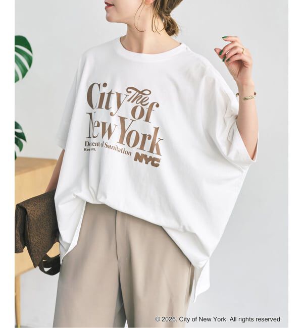 Spick and Span「《追加》GOOD ROCK SPEED 別注 NYCドルマン Tシャツ」|Tシャツ・カットソー|