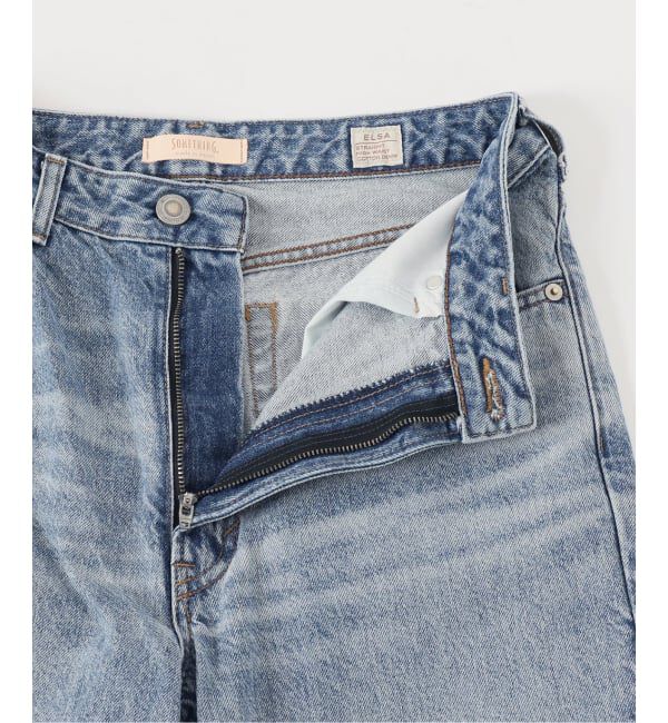 Spick and Span「《別注》SOMETHING for SS ELSA STRAIGHT」|デニム|