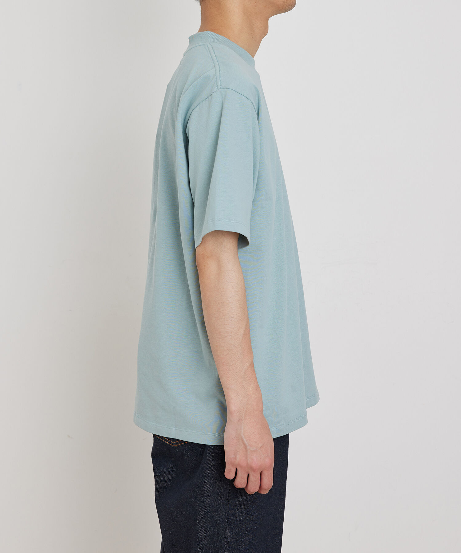 ADAM ET ROPE'「〈汗染み防止〉スエット ガード ベーシック ポケット Tシャツ」|Tシャツ・カットソー|