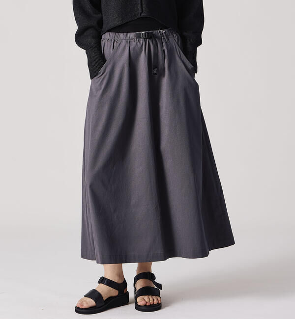  「Gramicci | 〈別注〉 ドットエアー シエラスカート WOMEN」|スカート|GREY