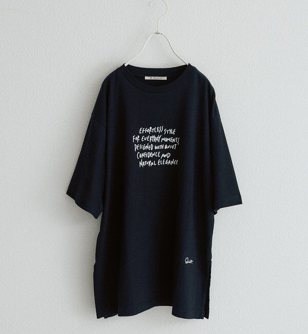  「【＠kokiminitaコラボ】ロゴプリント&times;ロゴ刺繍Tシャツ」|プルオーバー|