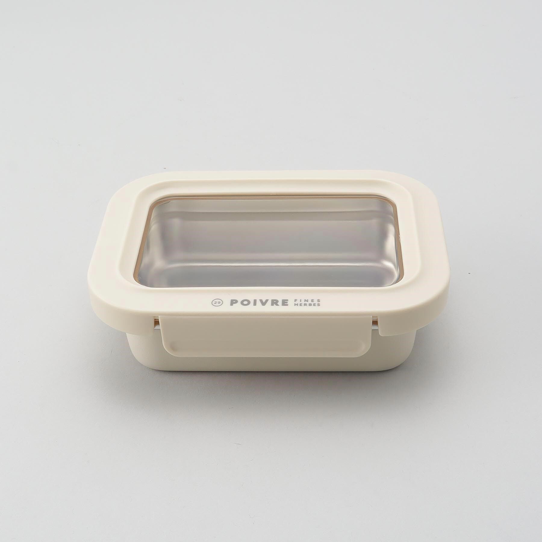 212 KITCHEN STORE「ポワブル ステンレス4点ロックランチコンテナ M BE」|食器・キッチングッズ|