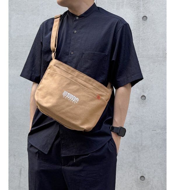 ikka「UNIVERSAL OVERALL キャンバスショルダーバッグ」|その他|