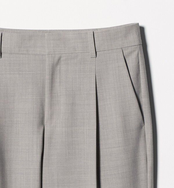 UNITED ARROWS green label relaxing「［size SHORT/TALLあり］カチリラ テーパードパンツ ウォッシャブル ストレッチ」|スラックス|