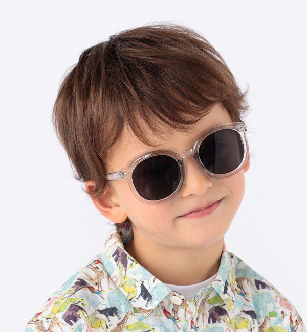 SHIPS KIDS「SHIPS KIDS:丸型 サングラス」|サングラス|シルバーグレー
