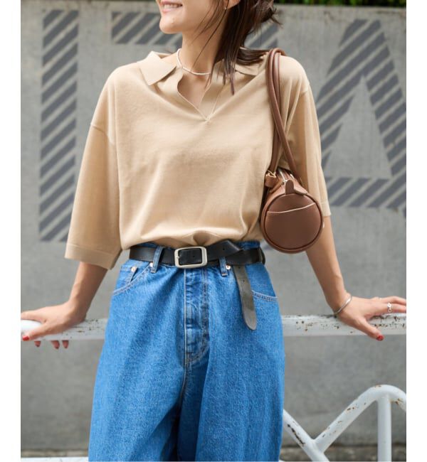OUTDOOR PRODUCTS Usual Things「≪予約≫ハイゲージシアースキッパーニット」|ポロシャツ|