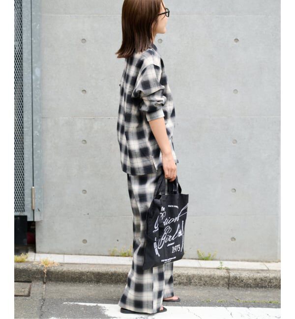 OUTDOOR PRODUCTS Usual Things「≪予約≫PLAIDパターンオープンカラーシャツ」|シャツ・ブラウス|