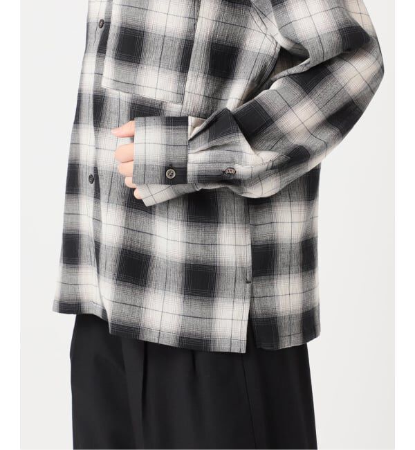 OUTDOOR PRODUCTS Usual Things「≪予約≫PLAIDパターンオープンカラーシャツ」|シャツ・ブラウス|