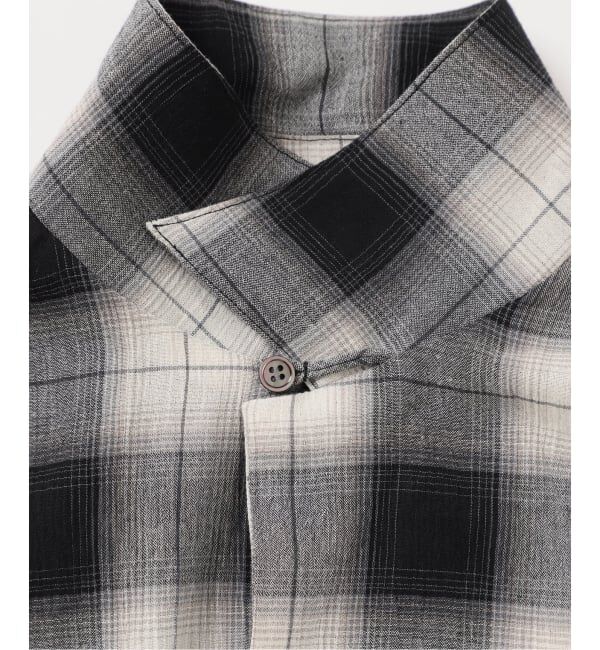 OUTDOOR PRODUCTS Usual Things「≪予約≫PLAIDパターンオープンカラーシャツ」|シャツ・ブラウス|