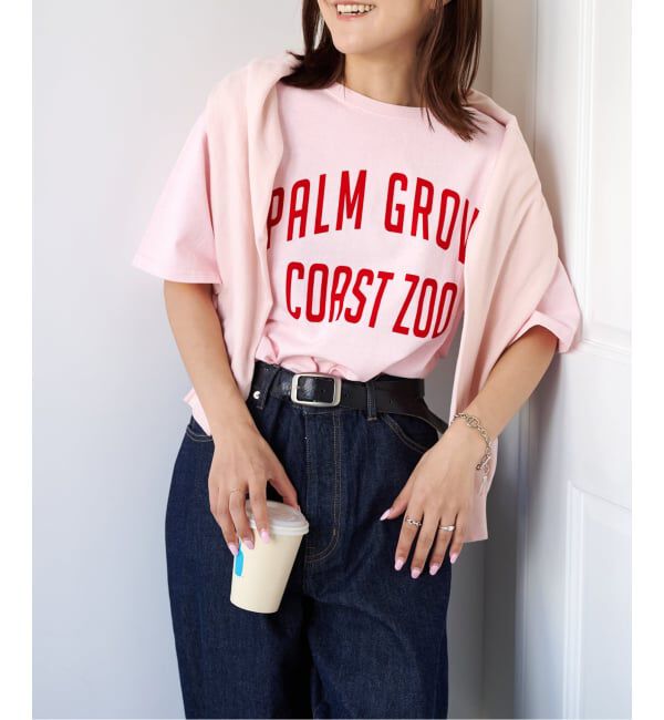 OUTDOOR PRODUCTS Usual Things「追加 ピグメントカットオフZOO TEE」|Tシャツ・カットソー|